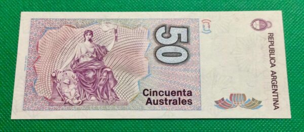 50 AUSTRALES ARGENTINA GB205 - Image 2