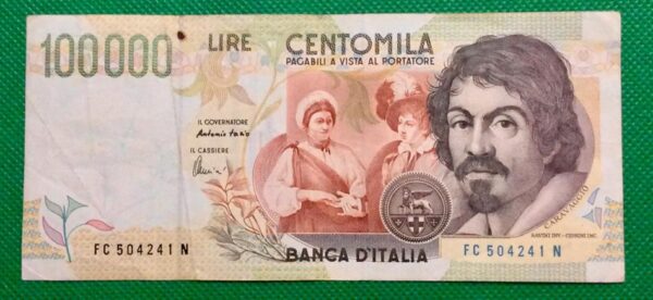 1994 100000 LIRA ITALY  No 504241 GB222