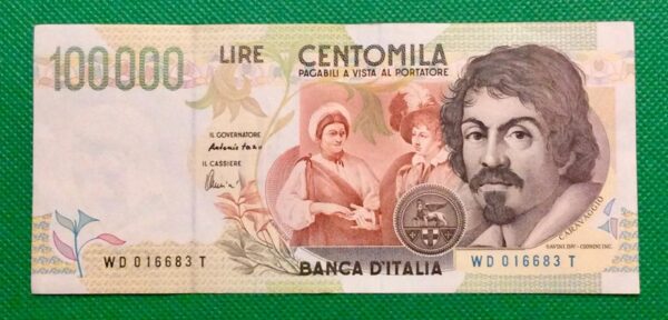 1994 100000 LIRA ITALY No 016683 GB225