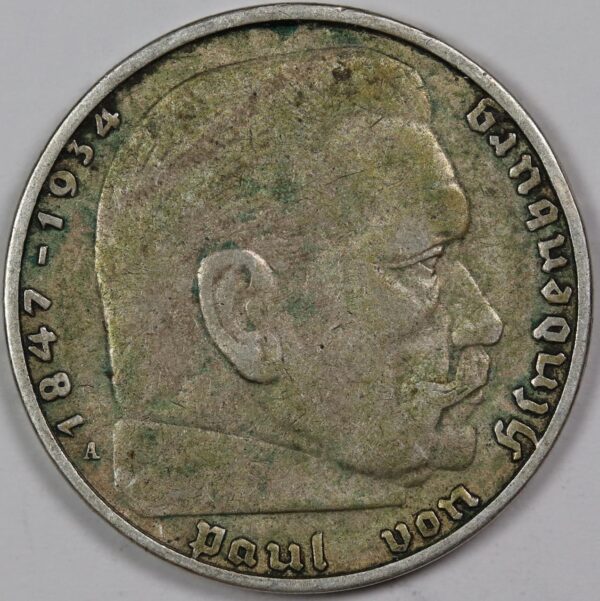 2 REICHSMARK 1937 A GC5