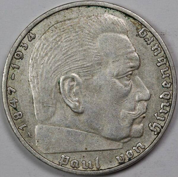 2 REICHSMARK 1938 A GC8 - Image 2