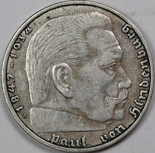 2 REICHSMARK 1937 A GC9 - Image 2