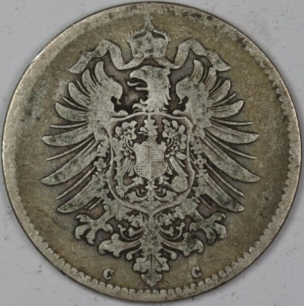1 MARK 1876 A GC18 - Image 2