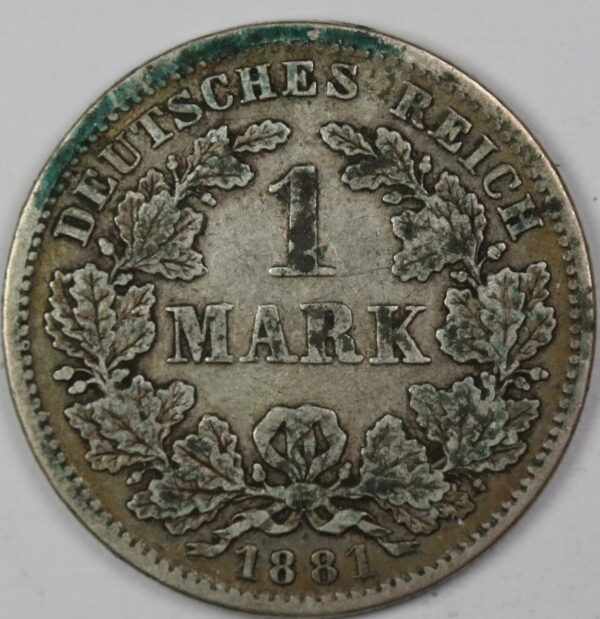 1 MARK 1881 D GC76