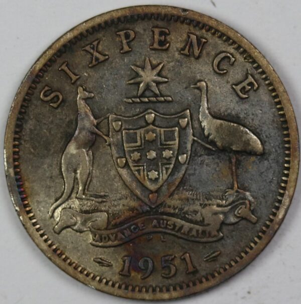6 PENCE 1951 GC79 - Image 2