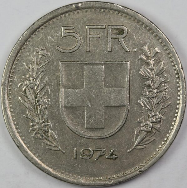 5 FRANCS 1974 GC92 - Image 2