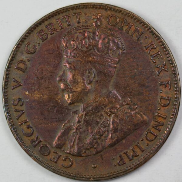 ONE HALF PENNY 1933 GC100