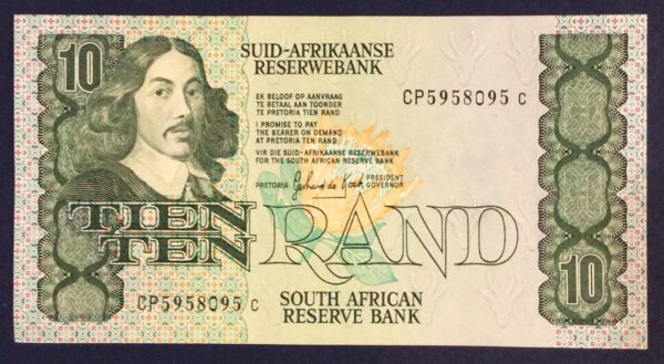 10 RAND SOUTH AFRICA No CP5958095 GB252