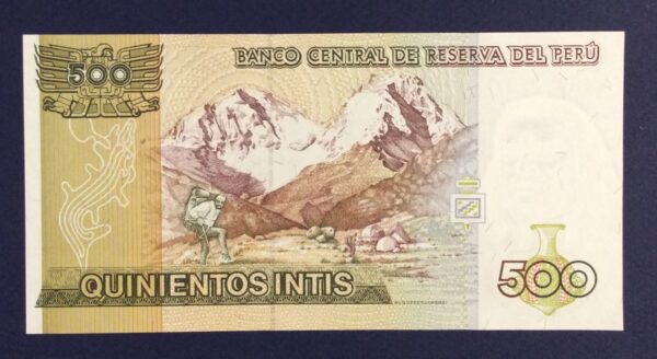 1987 500 INTIS PERU GB261 - Image 2