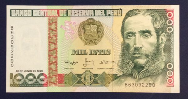 1988 1000 INTIS PERU GB262