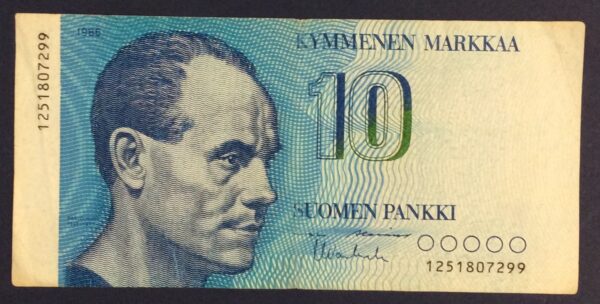 1986 10 MARKKAA FILNDAND GB263