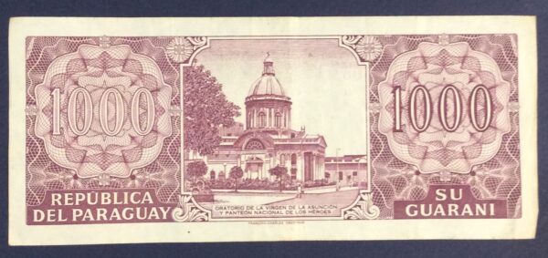 2002 1000 GUARANIES PARAGUAY GB268 - Image 2