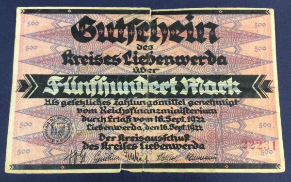 500 LIEBENWERDA/STADT  GB321
