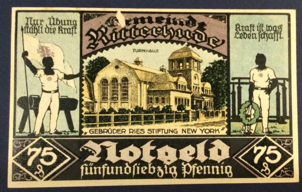 75 PFENNING RITTERHUDE MARK GERMANY GB320