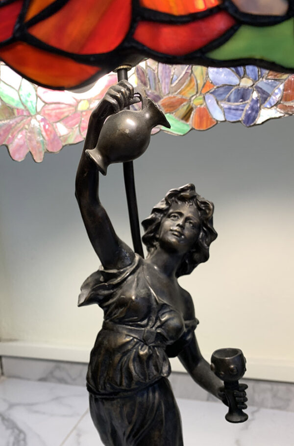Tiffany Reproduction Bronze Lamp
