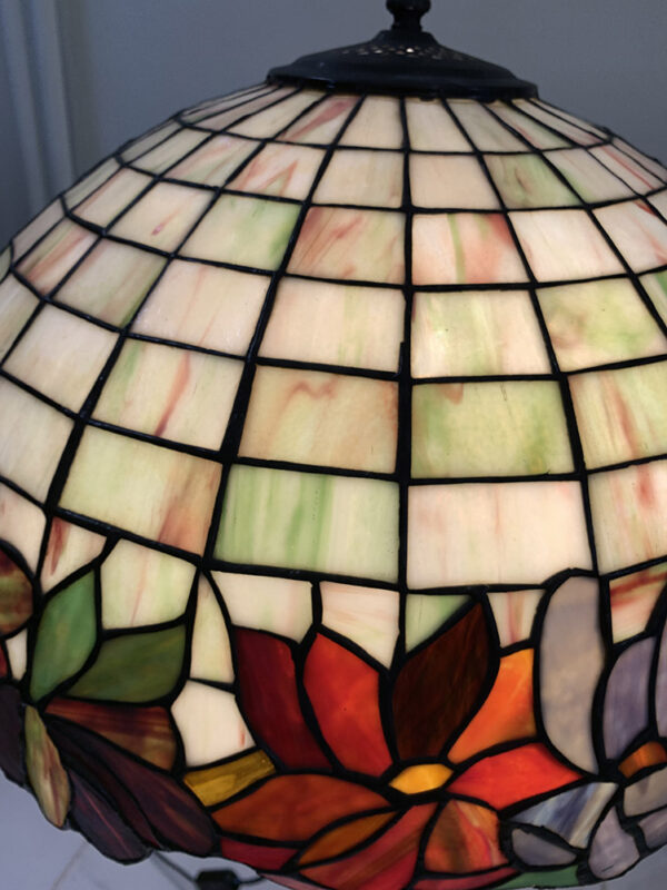 Tiffany Reproduction Bronze Lamp - Image 3