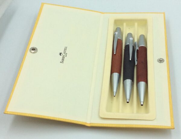 ΣΕΤ ΚΑΣΕΤΙΝΑ FABER CASTELL 3 ΤΜΧ ΣΤΥΛΟ-MHXANIKO ΜΟΛΥΒΙ - Image 4