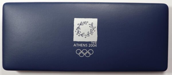 Σετ Δύο Ασημένιων Νομισμάτων 10 Ευρώ Αθήνα 2004 - Image 2