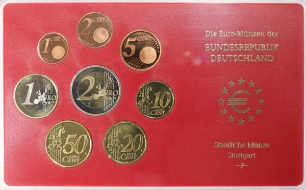 GERMANY EURO PROOF COIN SET