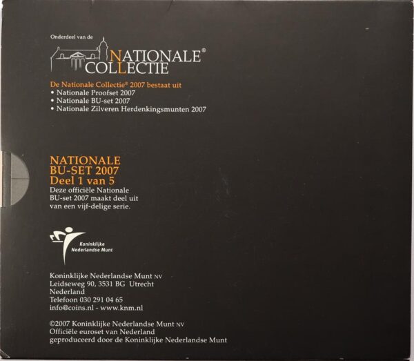 2007 Netherlands coin set - National collection - Image 3