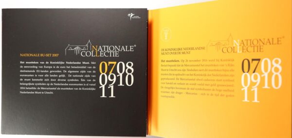 2007 Netherlands coin set - National collection - Image 6