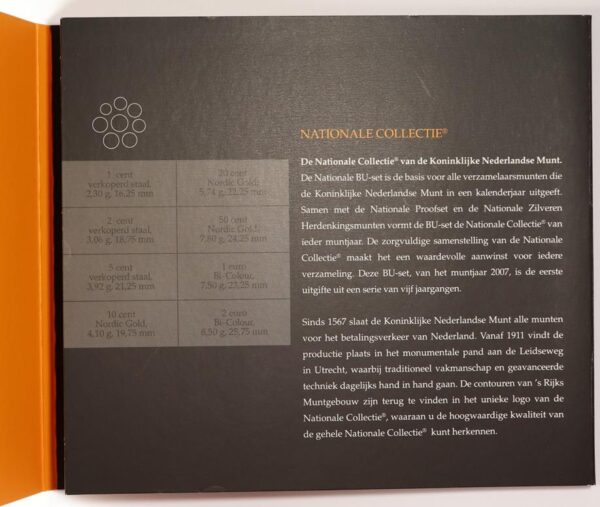 2007 Netherlands coin set - National collection - Image 5