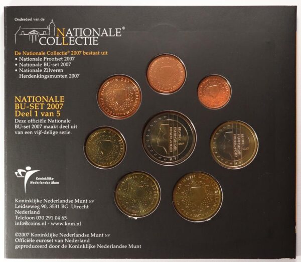 2007 Netherlands coin set - National collection - Image 2