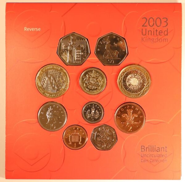 2003 UNITED KINGDOM COIN SET