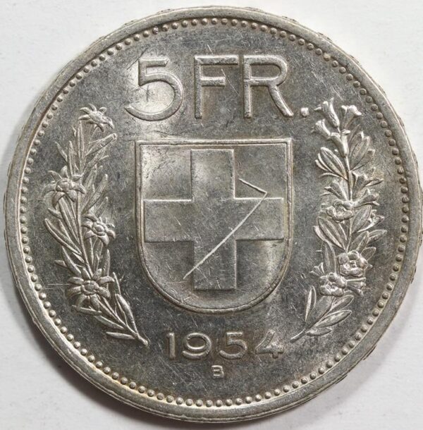5 FRANCS 1954 GC118