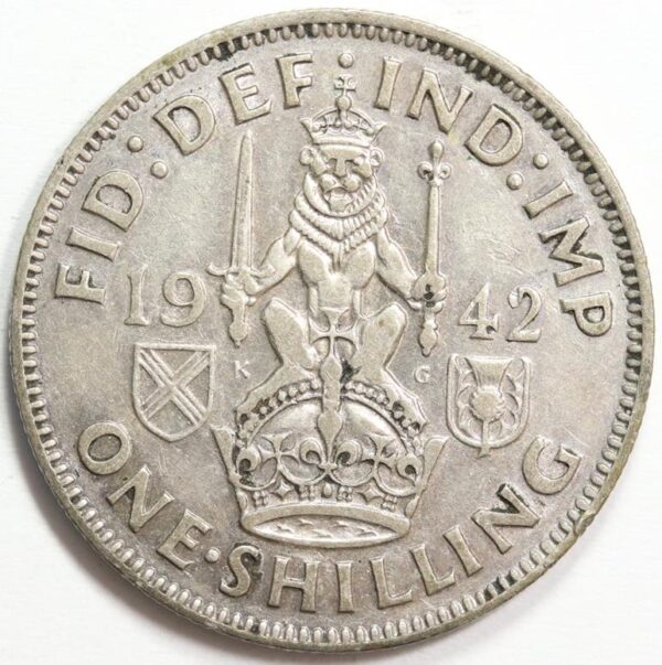 1 SHILLING 1942 GC150