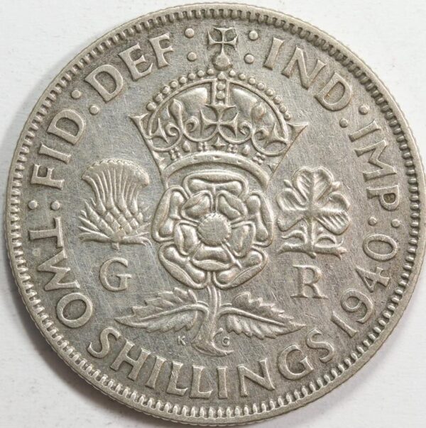 2 SHILLINGS 1940 GC159