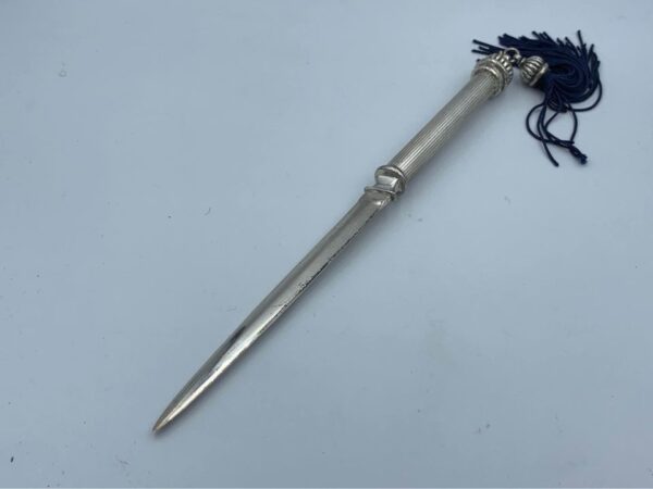 Silver 925 Letter Opener - Giovanni Raspini Silverware - Arezzo (Italy) - 1990s