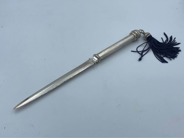 Silver 925 Letter Opener - Giovanni Raspini Silverware - Arezzo (Italy) - 1990s - Image 6