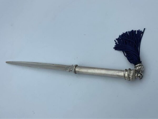 Silver 925 Letter Opener - Giovanni Raspini Silverware - Arezzo (Italy) - 1990s - Image 2