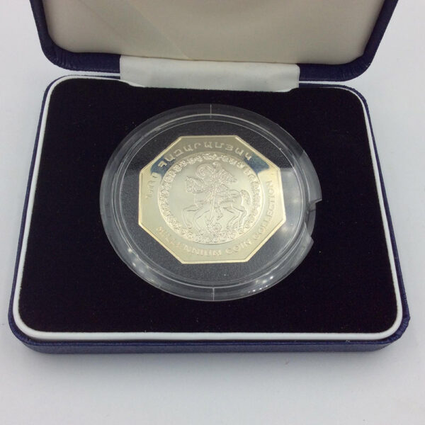 2000 Armenia Millennium Silver Proof Coin - Image 2
