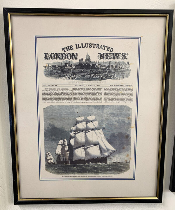 Γκραβουρα 1869 - The Illustrated London News (Διάσταση 42x52cm)