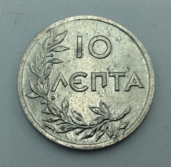 Greece 10 Lepta 1922 GC217 - Image 2