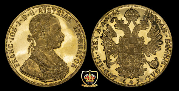 1915 4 Δουκάτα Αυστρία UNC