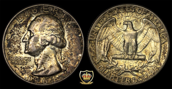 1964 USA Quater Dollar