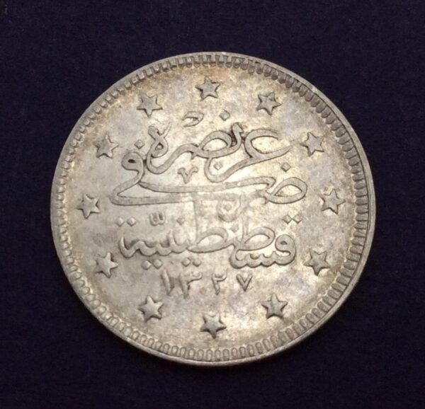 Ottoman Empire 2 Kurush 1327/2 GC273