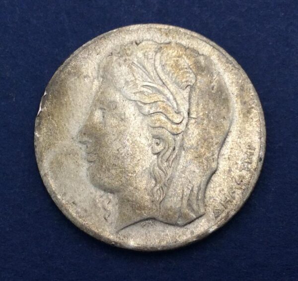 Greece 10 Drachmai 1930 Silver Coin GC281