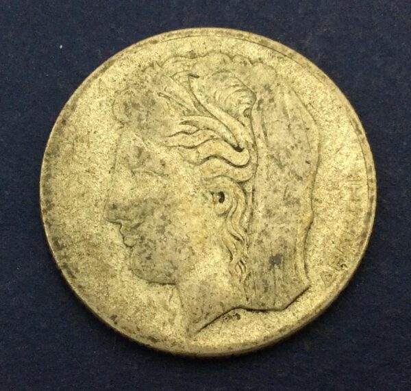 Greece 10 Drachmai 1930 Silver Coin GC282