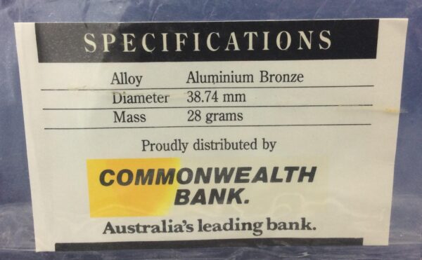 Commemorative Coin 5 Dollars 1988 - Image 4
