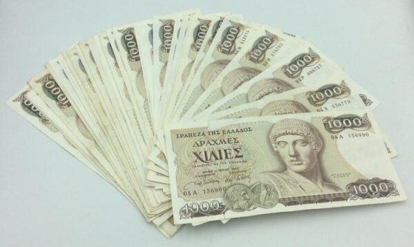Greece 1000 Drachmai 1987 GB598