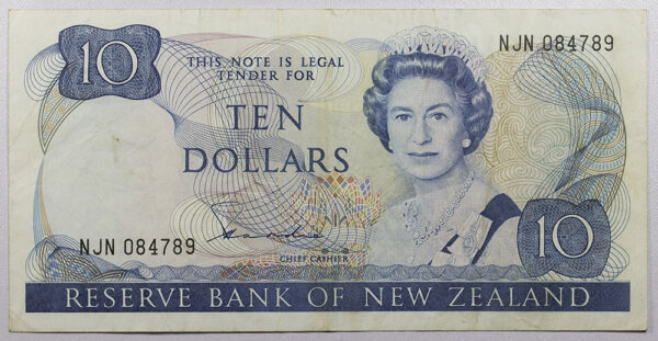 Rare New Zealand 7 x Banknotes (XF-AU) PG - Image 9