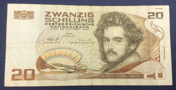 Austria 20 Schilling 1986 J955471F GB638