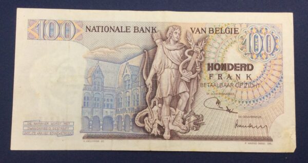 Belgium 100 Francs 1962 GB644 - Image 2