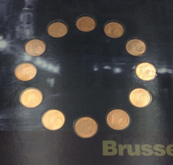 Belgium 2002 Official Blister 12 X 1Cent and 12 X 2Cents - Image 4