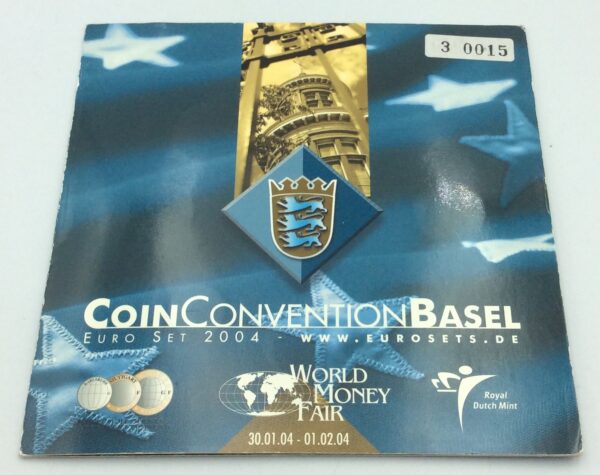 Coin Convention Basel Euro Set 2004 1 Cent - 2 Euro