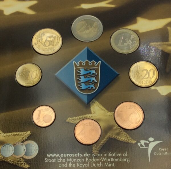 Coin Convention Basel Euro Set 2004 1 Cent - 2 Euro - Image 2